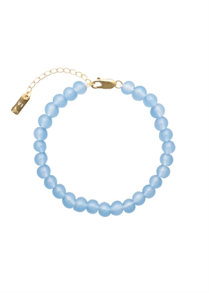 Candy Coral Lagoon S bracelet Light Blue Gilded House Of Vincent 